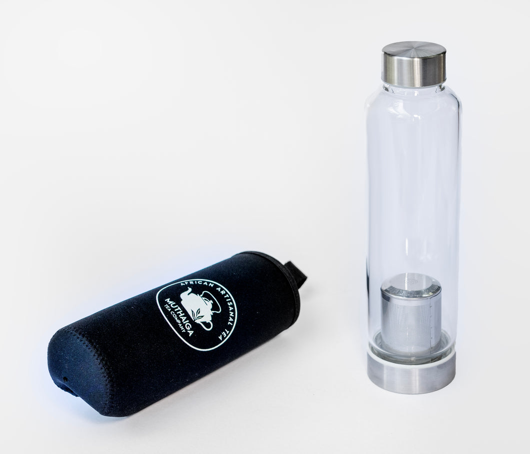 Glass Bottle With Tea Infuser (500 ml)