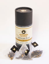 Load image into Gallery viewer, African Earl- Black Tea- Silky Pyramid Bags
