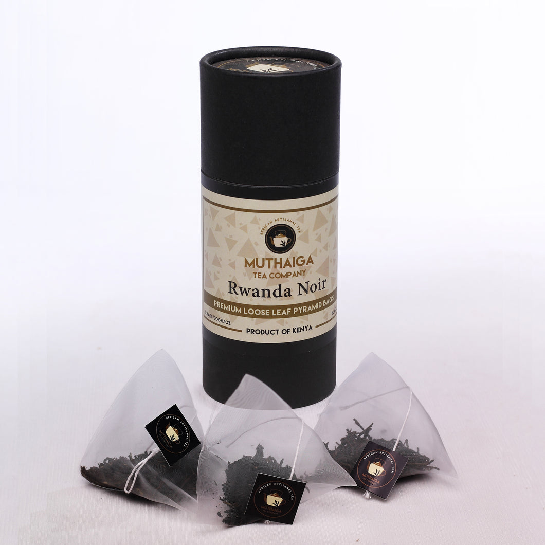 Rwanda Noir - Black Tea - Silky Pyramid Bags