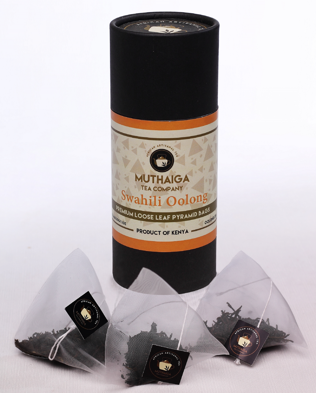 Swahili Oolong - Oolong Tea - Silky Pyramid Bags